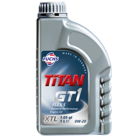 FUCHS TITAN GT1 FLEX 5 SAE 0W-20 - Dầu động cơ tổng hợp cao cấp