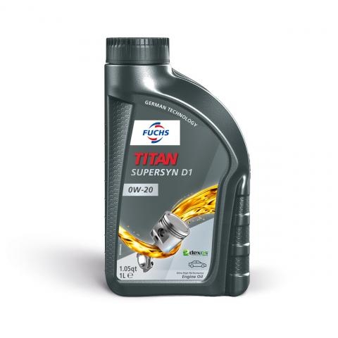FUCHS TITAN SUPERSYN D1 SAE 0W-20 - Dầu động cơ tổng hợp cao cấp