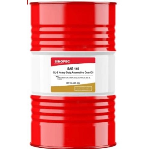 Sinopec GL-5 SAE 140 Heavy Duty Automotive Gear Oil