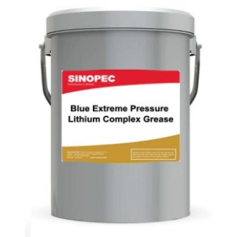 Sinopec Mỡ phức hợp Blue Extreme Pressure Lithium - Xô 35LB