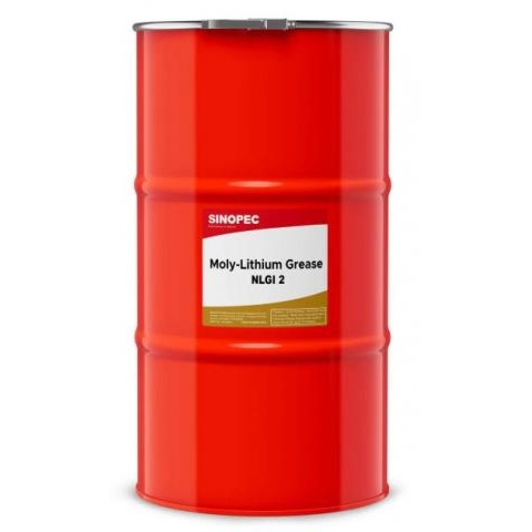 Sinopec Mỡ bôi trơn Moly EP-2 Lithium NLGI 2 - Thùng 120LB