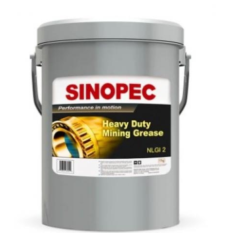 Sinopec Mỡ chịu nhiệt độ cao Moly 5% EP-2 NLGI 2 - Thùng 35LB