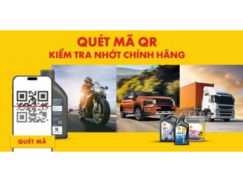QUÉT MÃ QR – KIỂM TRA NHỚT CHÍNH HÃNG QUÉT MÃ QR – KIỂM TRA NHỚT CHÍNH HÃNG